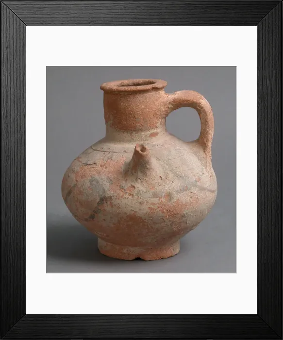 Framed Print : Jug, Coptic, 4th-7th century. Creator: Unknown Framed Print : Jug, Coptic, 4th-7th century. Creator: Unknown