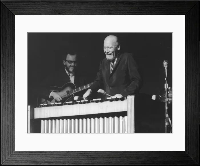 Framed Print : Red Norvo, c1979. Creator: Brian Foskett Framed Print : Red Norvo, c1979. Creator: Brian Foskett