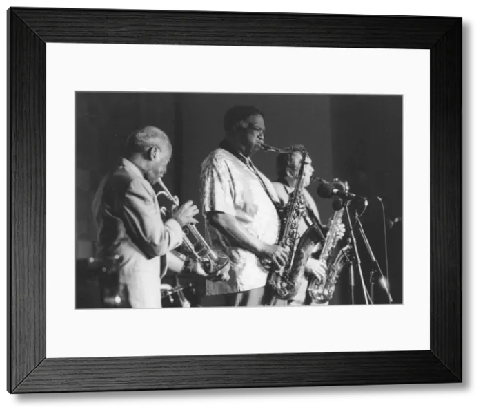 Framed Print : Houston Person, Joe Wilder, c1997. Creator: Brian Foskett Framed Print : Houston Person, Joe Wilder, c1997. Creator: Brian Foskett