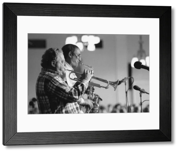 Framed Print : Red Rodney, Edinburgh Jazz Festival, Scotland, 1988. Creator: Brian Foskett Framed Print : Red Rodney, Edinburgh Jazz Festival, Scotland, 1988. Creator: Brian Foskett