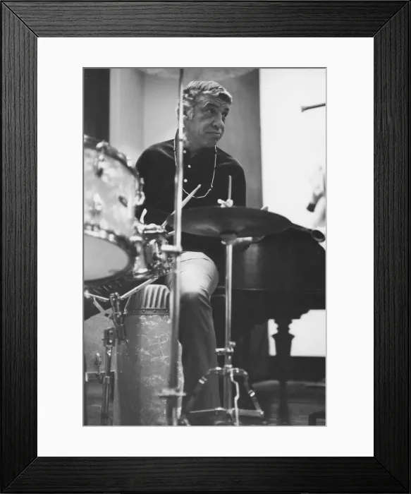Framed Print : Buddy Rich, c1967. Creator: Brian Foskett Framed Print : Buddy Rich, c1967. Creator: Brian Foskett