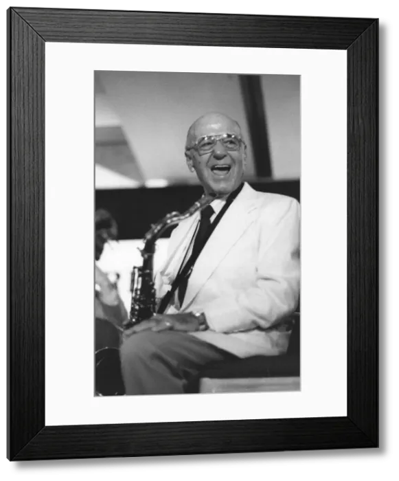 Framed Print : Flip Phillips, The March of Jazz, Clearwater Beach, Florida, USA, 1997 Framed Print : Flip Phillips, The March of Jazz, Clearwater Beach, Florida, USA, 1997