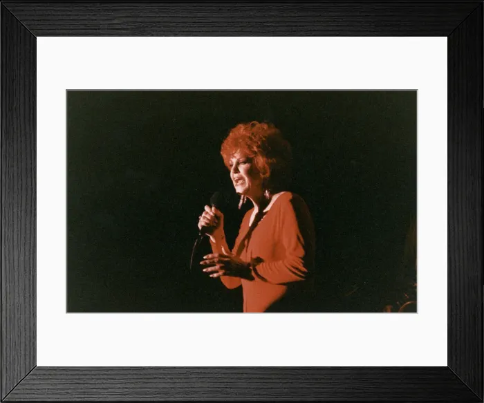 Framed Print : Annie Ross, c1995. Creator: Brian Foskett Framed Print : Annie Ross, c1995. Creator: Brian Foskett