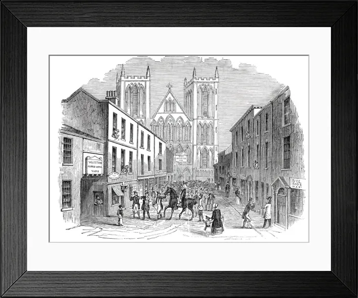 Framed Print : St. Wilfrid Festival, Ripon, 1844. Creator: Unknown Framed Print : St. Wilfrid Festival, Ripon, 1844. Creator: Unknown