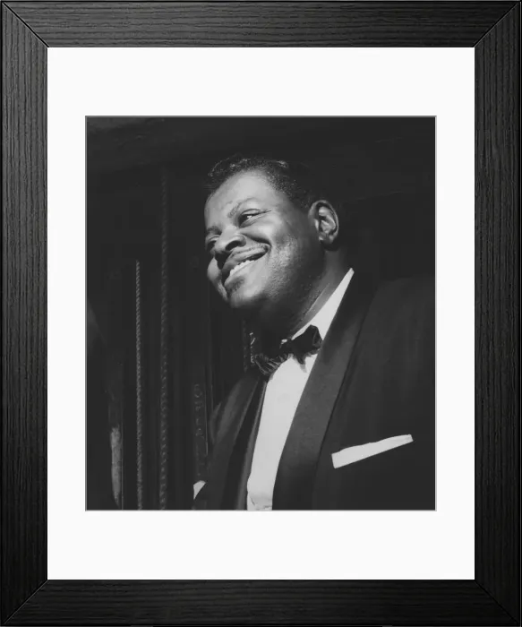 Framed Print : Oscar Peterson, c1965. Creator: Brian Foskett Framed Print : Oscar Peterson, c1965. Creator: Brian Foskett