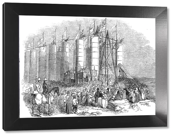 Ceremony of laying the 'Foundation Stone'of the Durham Monument