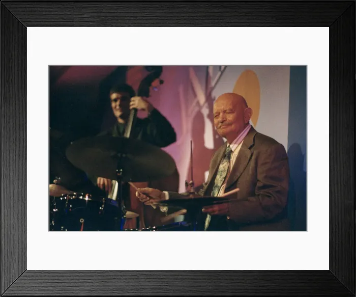 Framed Print : Tony de Nicola, Nairn International Jazz Festival, Scotland, 2004. Creator: Brian Foskett Framed Print : Tony de Nicola, Nairn International Jazz Festival, Scotland, 2004. Creator: Brian Foskett