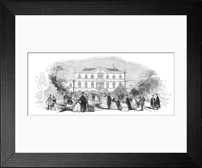 Framed Print : Bishopsthorpe, the seat of the Archbishop of York, 1844. Creator: Unknown Framed Print : Bishopsthorpe, the seat of the Archbishop of York, 1844. Creator: Unknown