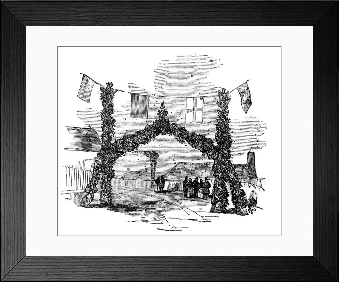 Framed Print : Arch at Duddington, 1844. Creator: Unknown Framed Print : Arch at Duddington, 1844. Creator: Unknown