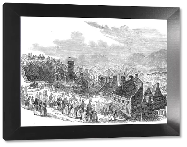 St. Rocks, Quebec, after the late fire - sketched by a correspondent, 1845