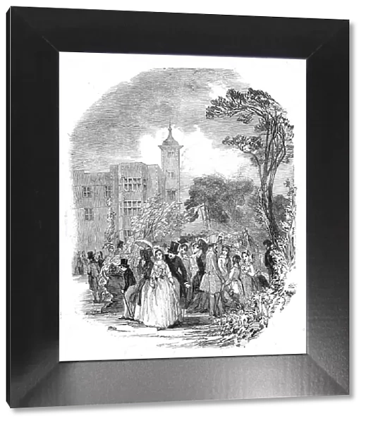 The Fete Champetre at Charlton House, sketched by G. Harrison, 1845. Creator: Unknown