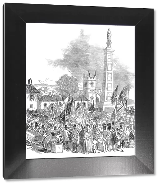 Inauguration of the Gillespie Monument, at Comber, 1845. Creator: Unknown
