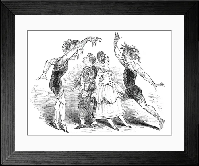 Framed Print : Scene from The Castles of the Seven Passions, at the Lyceum Theatre, 1844 Framed Print : Scene from The Castles of the Seven Passions, at the Lyceum Theatre, 1844