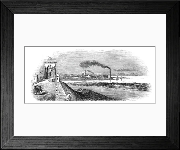 Framed Print : Shoreham, 1844. Creator: Unknown Framed Print : Shoreham, 1844. Creator: Unknown