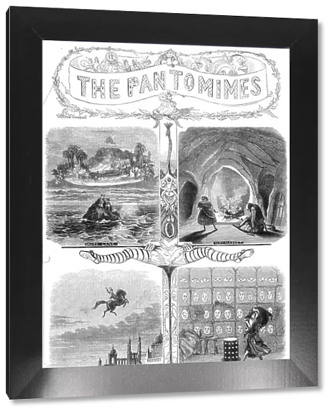The Pantomimes, 1845. Creator: Alfred Crowquill