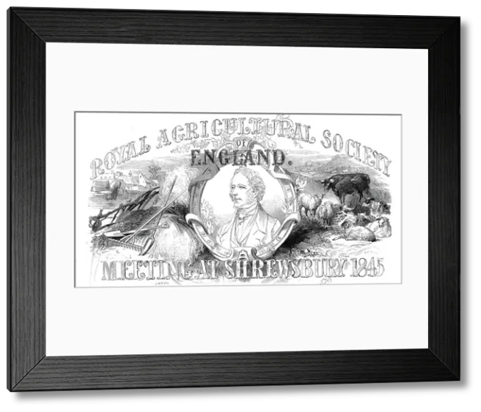 Framed Print : Charles Gordon-Lennox, 5th Duke of Richmond, 1845. Creator: Unknown Framed Print : Charles Gordon-Lennox, 5th Duke of Richmond, 1845. Creator: Unknown