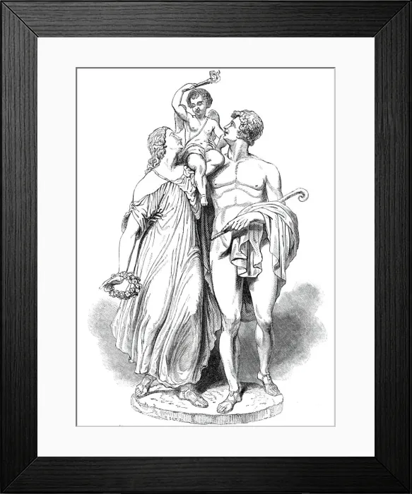Framed Print : Love Triumphant, by Mr McDowell, A, at the Exhibition of the Royal Academy Framed Print : Love Triumphant, by Mr McDowell, A, at the Exhibition of the Royal Academy