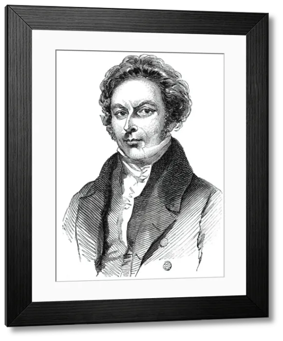 Framed Print : The late Mr. Thomas Hudson, 1844. Creator: Unknown Framed Print : The late Mr. Thomas Hudson, 1844. Creator: Unknown