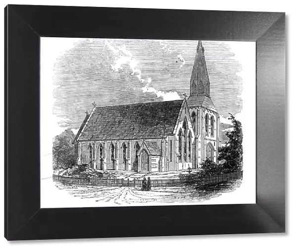 St. Pauls Church, New Zealand, 1845. Creator: Unknown