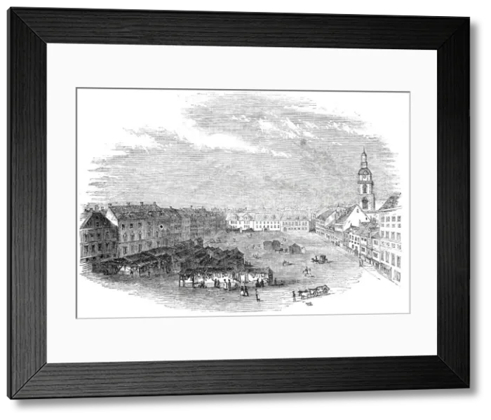 Framed Print : Berlin, 1844. Creator: Unknown Framed Print : Berlin, 1844. Creator: Unknown