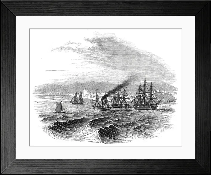 Framed Print : Mogadore, 1844. Creator: Unknown Framed Print : Mogadore, 1844. Creator: Unknown