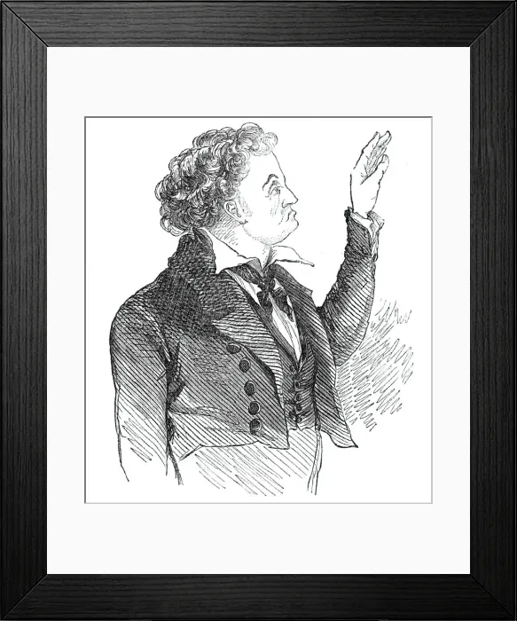 Framed Print : Dr. Wolff, 1844. Creator: Unknown Framed Print : Dr. Wolff, 1844. Creator: Unknown