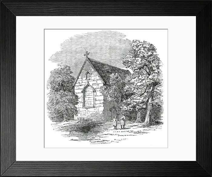 Framed Print : Godstow Nunnery, 1845. Creator: Unknown Framed Print : Godstow Nunnery, 1845. Creator: Unknown