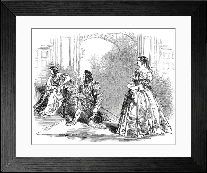 Framed Print : Scene from the new comedy of The Maiden Aunt, at the Haymarket Theatre, 1845 Framed Print : Scene from the new comedy of The Maiden Aunt, at the Haymarket Theatre, 1845