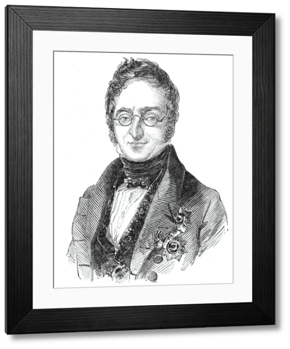 Framed Print : Count Nesselrode, 1844. Creator: Unknown Framed Print : Count Nesselrode, 1844. Creator: Unknown