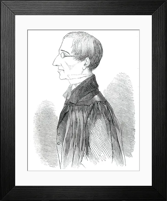 Framed Print : The Rev. Mr. Newman, 1844. Creator: Unknown Framed Print : The Rev. Mr. Newman, 1844. Creator: Unknown