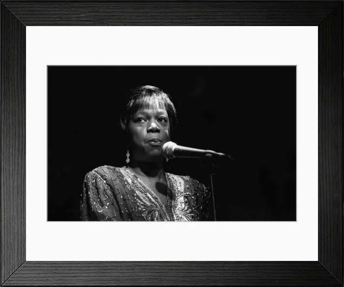 Framed Print : Ernestine Anderson, Ronnie Scotts Jazz Club, Soho, London, Oct 1994 Framed Print : Ernestine Anderson, Ronnie Scotts Jazz Club, Soho, London, Oct 1994