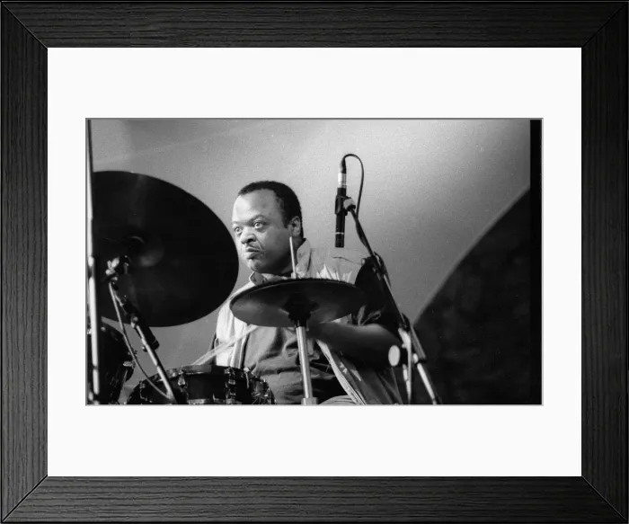 Framed Print : Jeff Tain Watts, Brecon Jazz Festival, Brecon, Wales, Aug 1998 Framed Print : Jeff Tain Watts, Brecon Jazz Festival, Brecon, Wales, Aug 1998