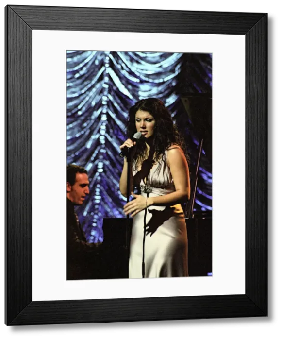 Framed Print : Jane Monheit, Brecon Jazz Festival, Brecon, Powys, Wales, Aug 2004 Framed Print : Jane Monheit, Brecon Jazz Festival, Brecon, Powys, Wales, Aug 2004
