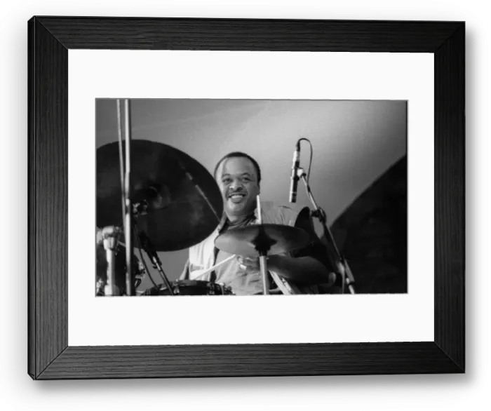 Framed Print : Jeff Tain Watts, Brecon Jazz Festival, Brecon, Wales, Aug 1998 Framed Print : Jeff Tain Watts, Brecon Jazz Festival, Brecon, Wales, Aug 1998
