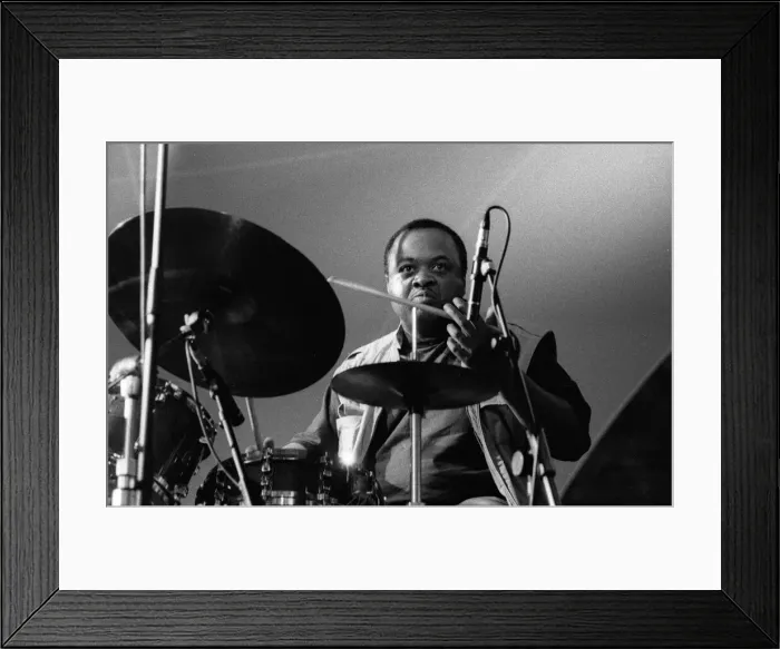 Framed Print : Jeff Tain Watts, Brecon Jazz Festival, Brecon, Wales, Aug 1998 Framed Print : Jeff Tain Watts, Brecon Jazz Festival, Brecon, Wales, Aug 1998