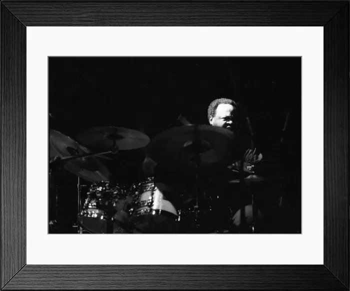 Framed Print : Jeff Tain Watts, Ronnie Scotts Jazz Club, London, Jan 2001 Framed Print : Jeff Tain Watts, Ronnie Scotts Jazz Club, London, Jan 2001