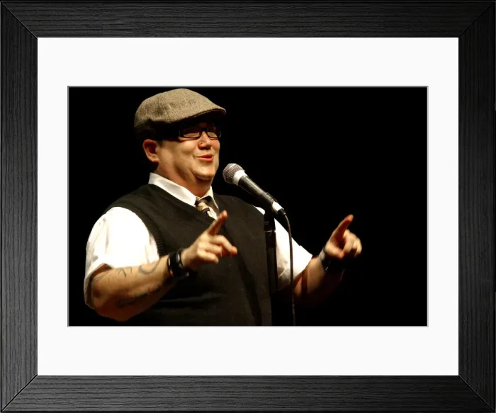 Framed Print : Lea DeLaria, Hawth, Crawley, West Sussex, April 2009. Creator: Brian O Connor Framed Print : Lea DeLaria, Hawth, Crawley, West Sussex, April 2009. Creator: Brian O Connor