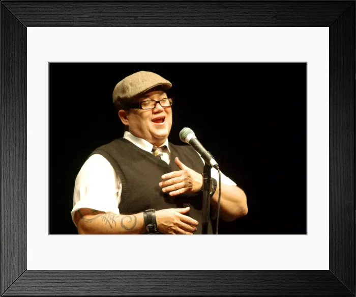 Framed Print : Lea DeLaria, Hawth, Crawley, West Sussex, April 2009. Creator: Brian O Connor Framed Print : Lea DeLaria, Hawth, Crawley, West Sussex, April 2009. Creator: Brian O Connor
