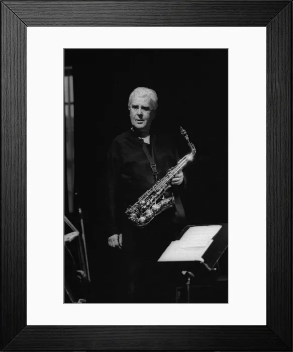 Framed Print : Charlie Mariano, Brecon Jazz Festival, Brecon, Powys, Wales, Aug 2002 Framed Print : Charlie Mariano, Brecon Jazz Festival, Brecon, Powys, Wales, Aug 2002