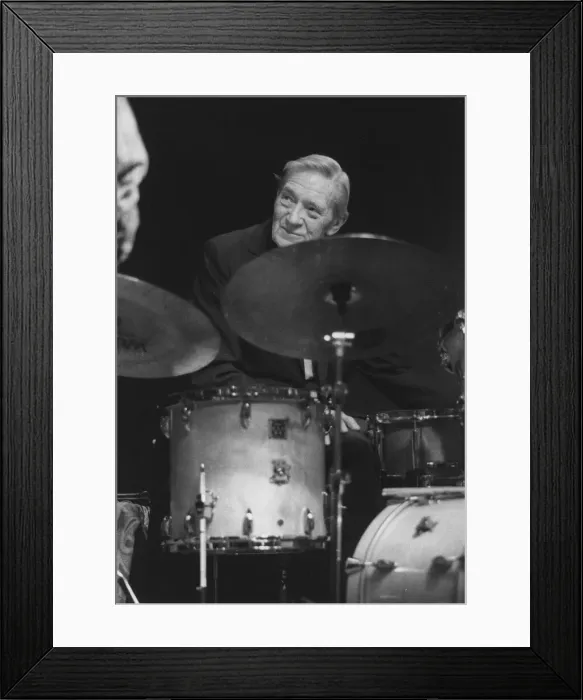 Framed Print : Jack Parnell, Jazz Party, Norwich, Norfolk, 2007. Creator: Brian Foskett Framed Print : Jack Parnell, Jazz Party, Norwich, Norfolk, 2007. Creator: Brian Foskett