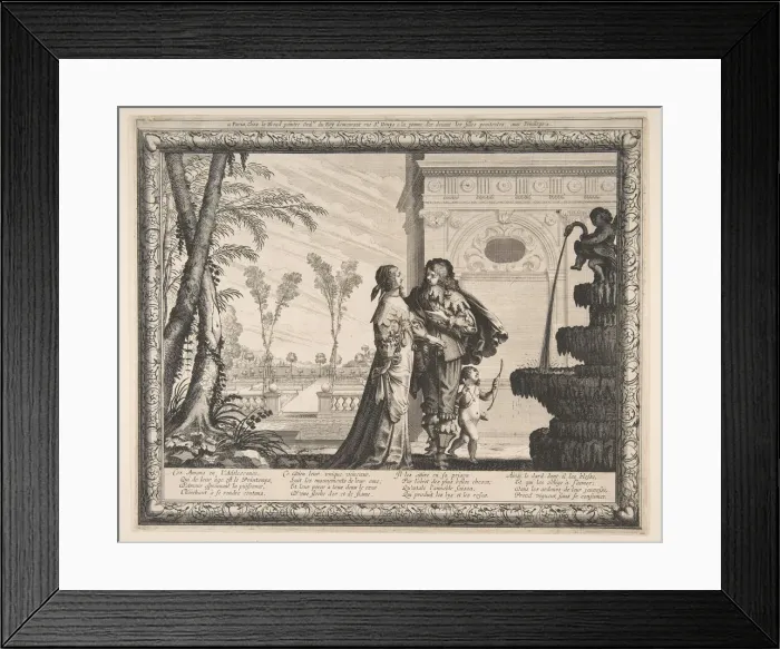 Framed Print : Youth, 1636. Creator: Abraham Bosse Framed Print : Youth, 1636. Creator: Abraham Bosse