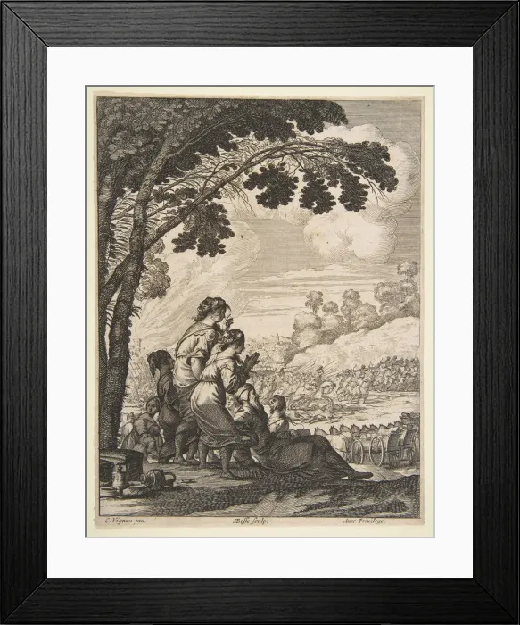 Framed Print : Illustration from L Ariane'by Desmarets de Saint-Sorlin Framed Print : Illustration from L Ariane'by Desmarets de Saint-Sorlin