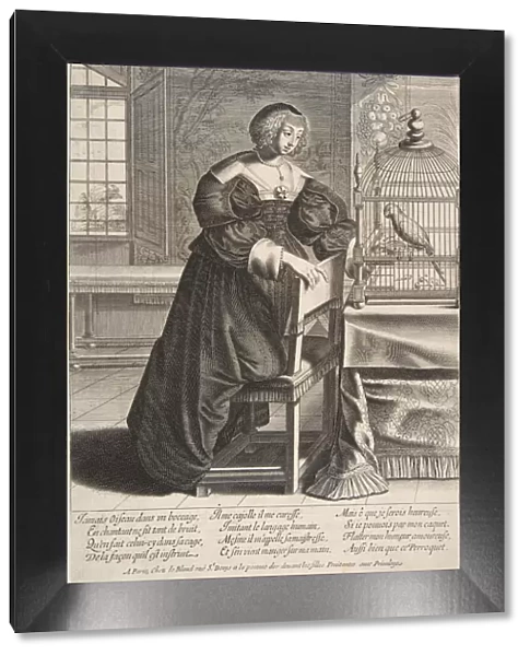 The Parrot, 1620-76. Creator: Abraham Bosse