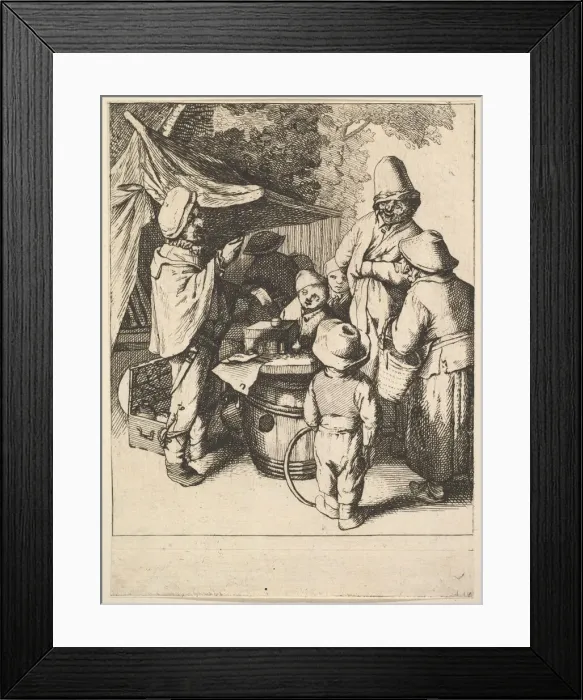 Framed Print : The Quack, 1610-85. Creator: Unknown Framed Print : The Quack, 1610-85. Creator: Unknown