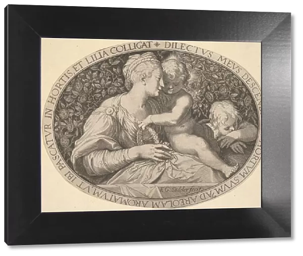 Madonna and Child. n. d. Creator: Aegidius Sadeler II