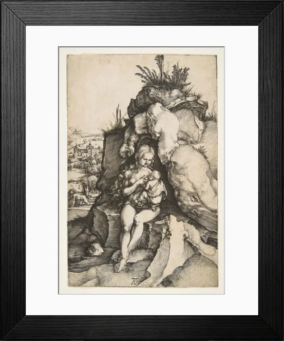 Framed Print : The Penance of Saint John Chrysostom, ca. 1496. Creator: Albrecht Durer Framed Print : The Penance of Saint John Chrysostom, ca. 1496. Creator: Albrecht Durer