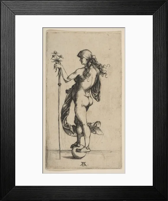 Framed Print : The Little Fortune, 1495-96. Creator: Albrecht Durer Framed Print : The Little Fortune, 1495-96. Creator: Albrecht Durer