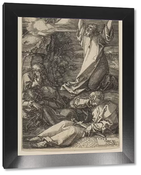 Christ on the Mount of Olives, from The Passion, 1508. Creator: Albrecht Durer