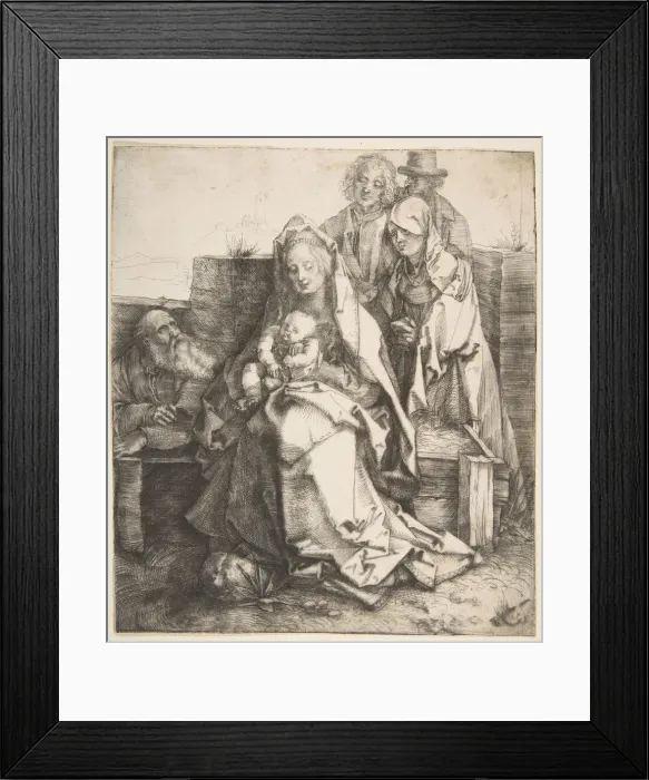 Framed Print : The Holy Family, 1512-13. Creator: Albrecht Durer Framed Print : The Holy Family, 1512-13. Creator: Albrecht Durer