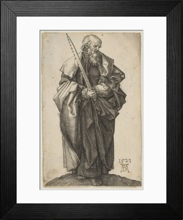 Framed Print : Saint Simon, 1523. Creator: Albrecht Durer Framed Print : Saint Simon, 1523. Creator: Albrecht Durer